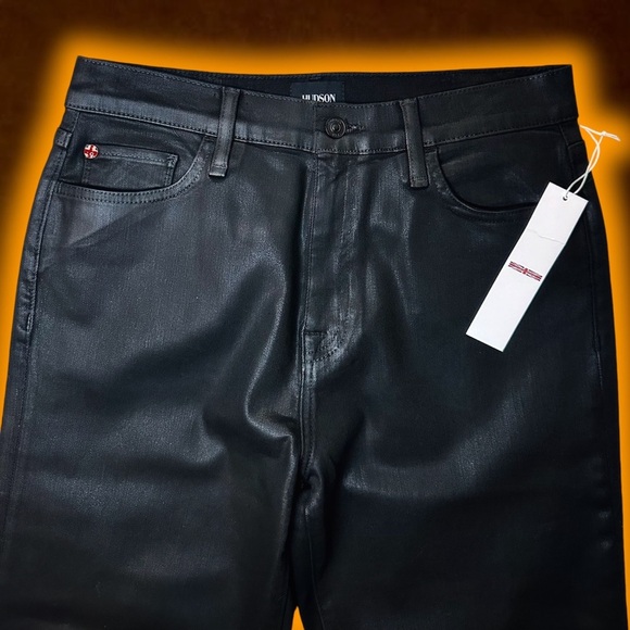 Hudson Jeans Women’s ‘Noa’ High-Rise Straight-Leg Cropped Jeans in “Stellar” 29 - Picture 9 of 16